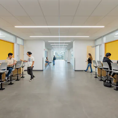 NA, University of California-Davis Teaching and Learning Complex (UC Davis TLC), Education, SmithGroup, Alaska, Stone Wool Ceiling, Chicago Metallic 1200, Suspension Grid