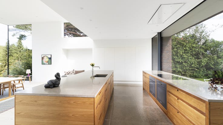 DK, Private Home, Gentofte, Jeppe Utzon, Private Home, Rockfon Mono Acoustic, White