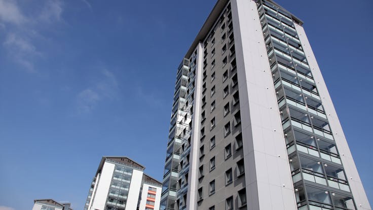 The Crofts Project - RAINSCREEN DUO SLAB and Rockpanel installed