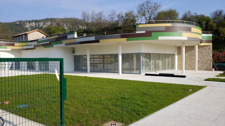 Bicigrill, case study with Rockpanel