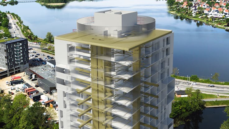 Behind the Facade / Bag Facaden, Papirtårnet