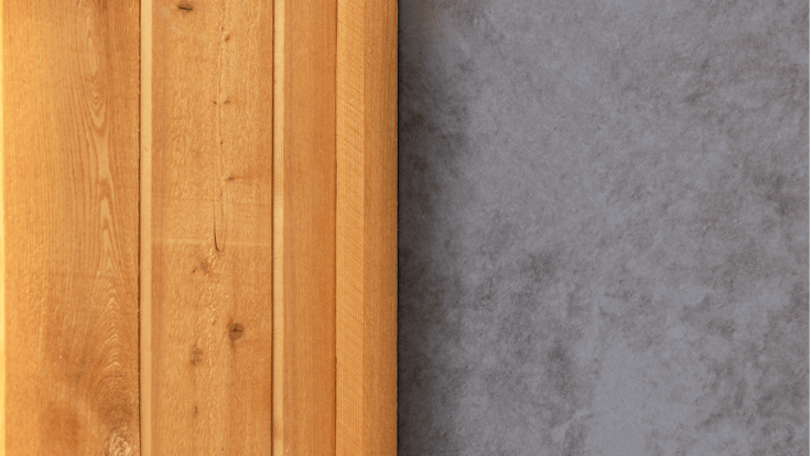 Sports hall 'Lärkan' in Sala, Sweden cladded with Rockpanel Stones Mineral Rust and Basalt Iron facade cladding.