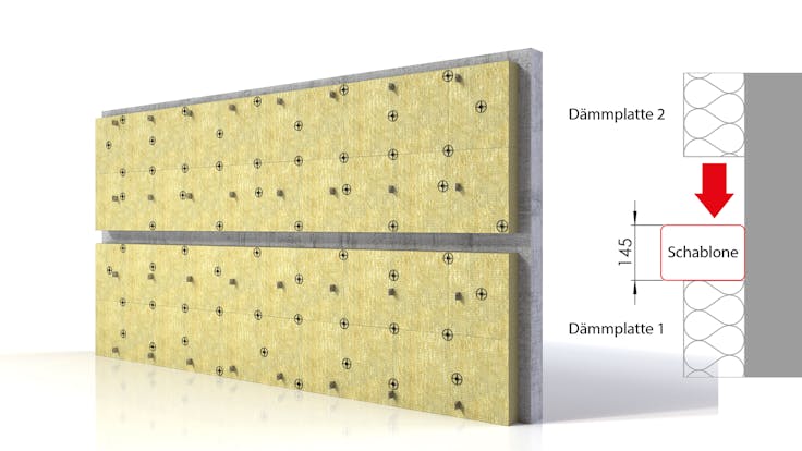 product, system, fixrock bwm brandriegel kit, installation, installation steps, step 2/8, mit Zeichnung