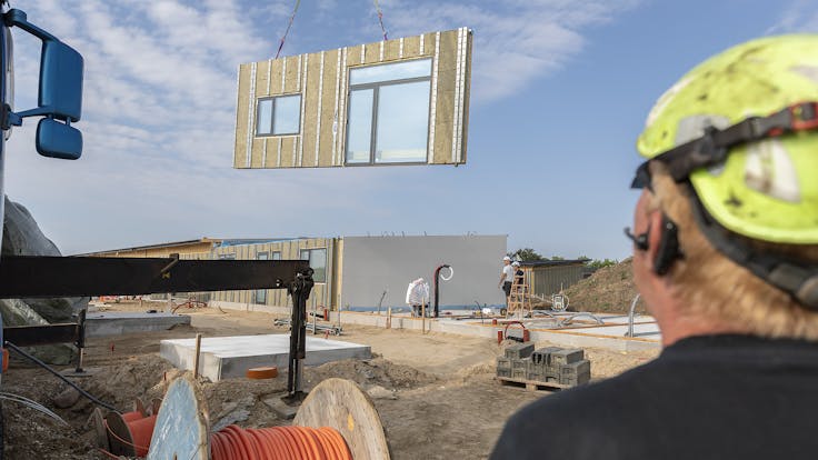 Rockzero, Nybyggeri, Kirke Stillinge, prefab