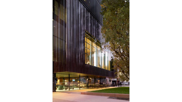 reference, house of music innsbruck, haus der musik innsbruck, external wall, ventilated facade, austria