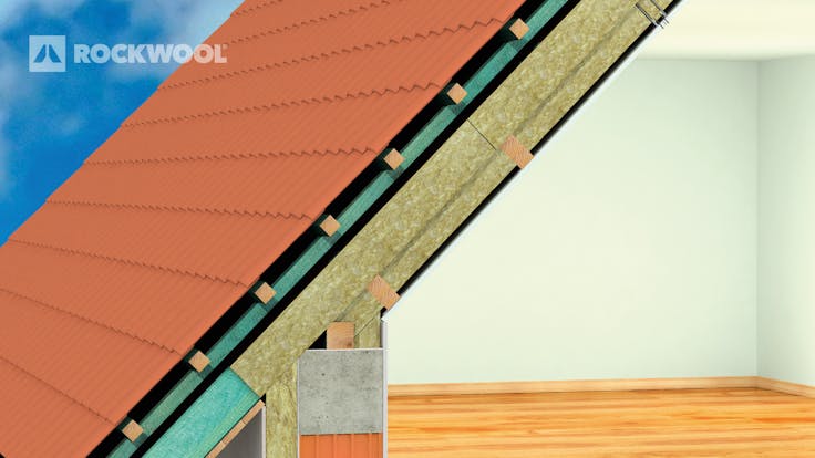 Pitched roof, watermark