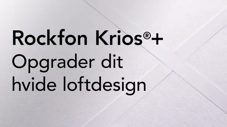 DK, Rockfon Krios+ Youtube Thumbnail