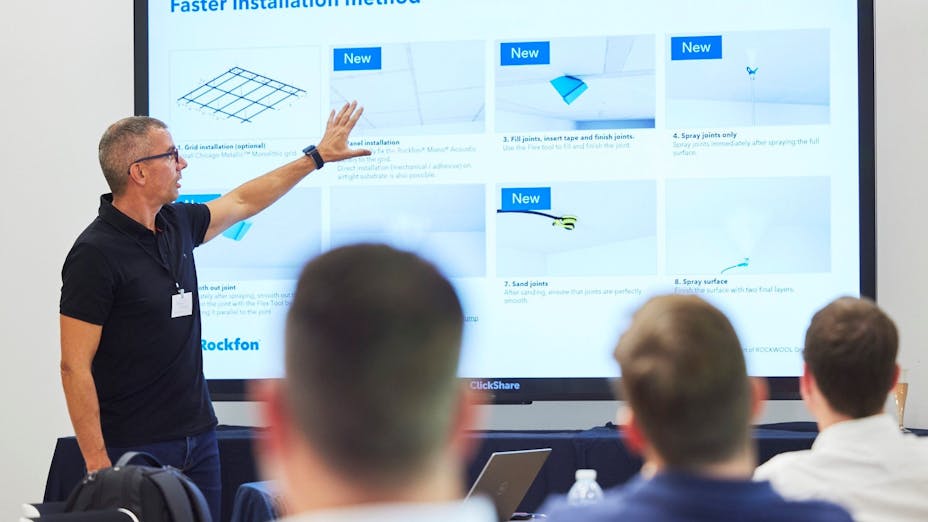 Rockfon Opens New Training Centre in Daventry, England