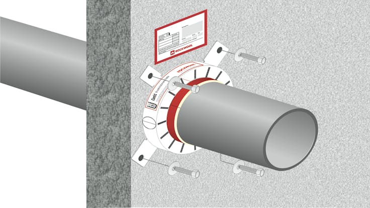 illustration, hvac, conlit brandschutzmanschette, germany, steps