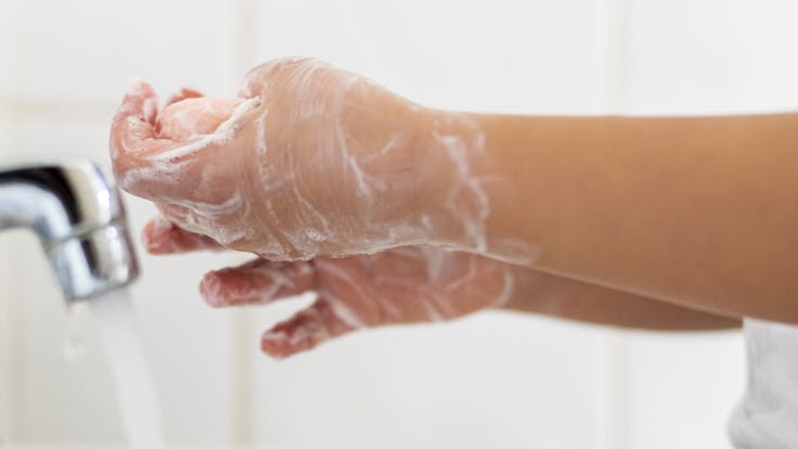 Corona virus (COVID-19) images showing infection, hand washing, proper practices to avoid transmission