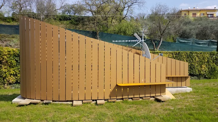 Case study Bicigrill with Rockpanel Natural