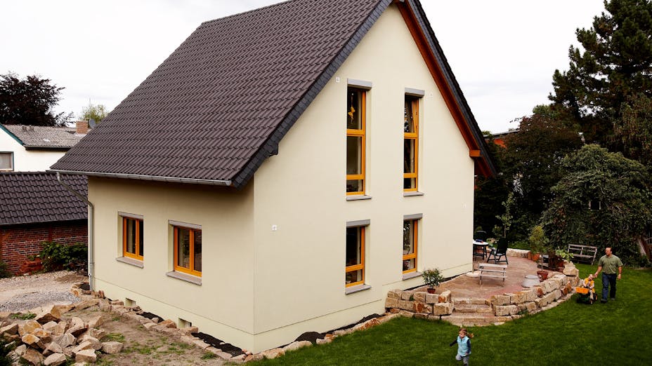 Saniertes Einfamilienhaus mit ROCKWOOL Dämmung