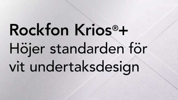 SE, Rockfon Krios+, Youtube Thumbnail