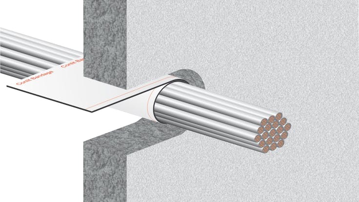 illustration, hvac, conlit bandage, step 2/5, germany