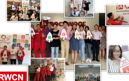 ROCKWOOL China employees actively participated in sustainability campaign