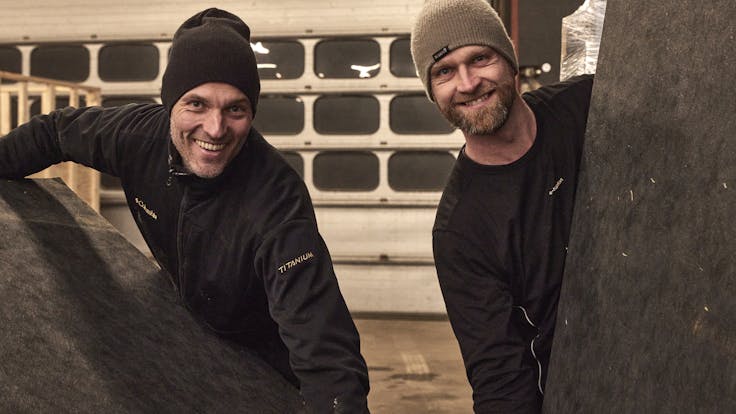 Reference case, Maskinhallen i Rye, RockOrbit, Sponsor