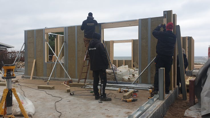 Reference case, New Build, Rockzero, Agervej, Private housing