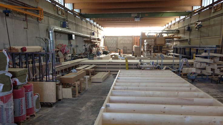 reference, egger stammhaus, wooden frame construction, sankt johann, tirol, austria