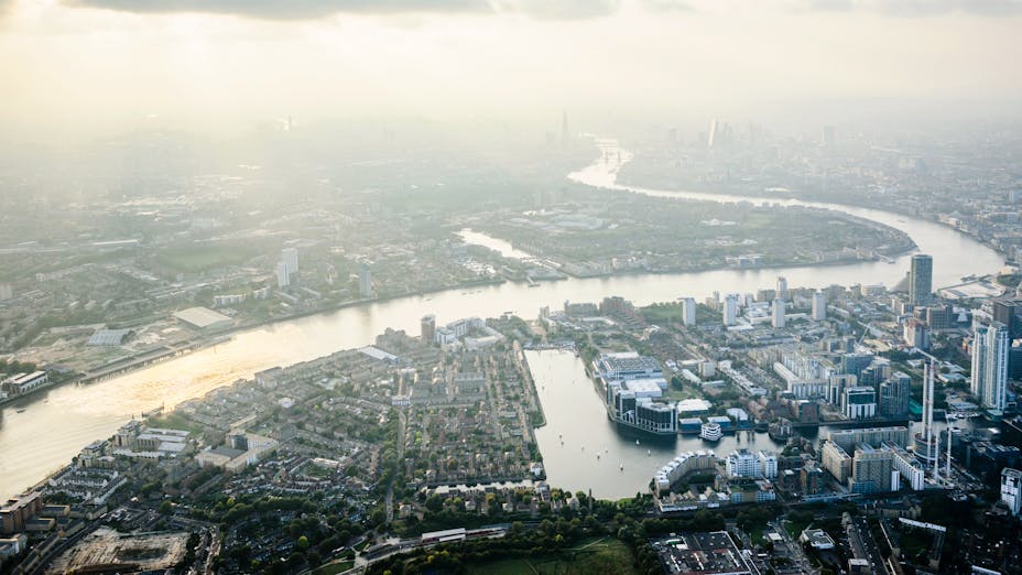 London from above