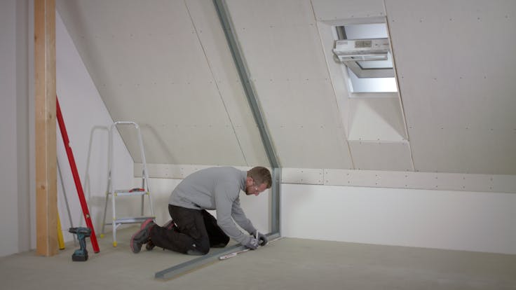 partition wall, inner wall, installation, trennwand, innenausbau, sonorock, germany