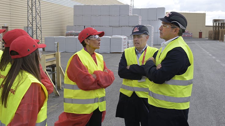 EN: Opening of the Caparroso office renovation, Navarra, Spain. Press conference. ES: Inauguración rehabilitación oficinas Caparroso, Navarra. Rueda de prensa.