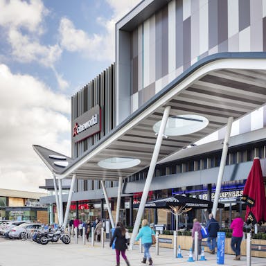 CineWorld with Rockpanel Chameleon and Rockpanel Colours in Whiteley, United Kingdom