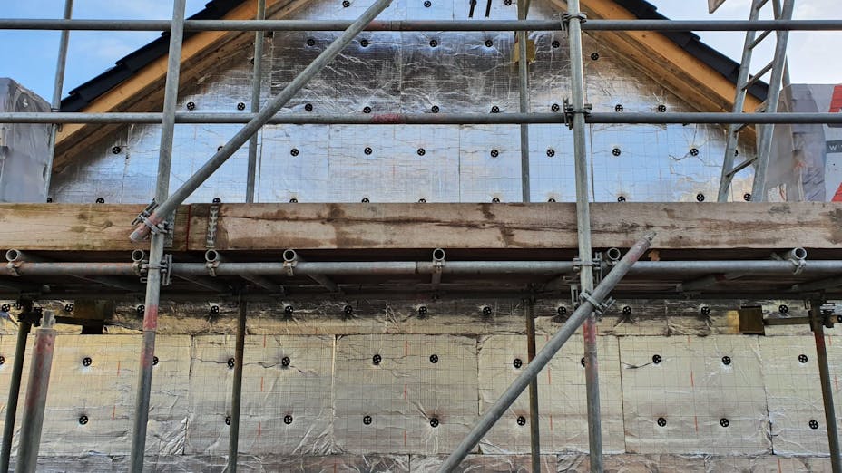 House being renovated