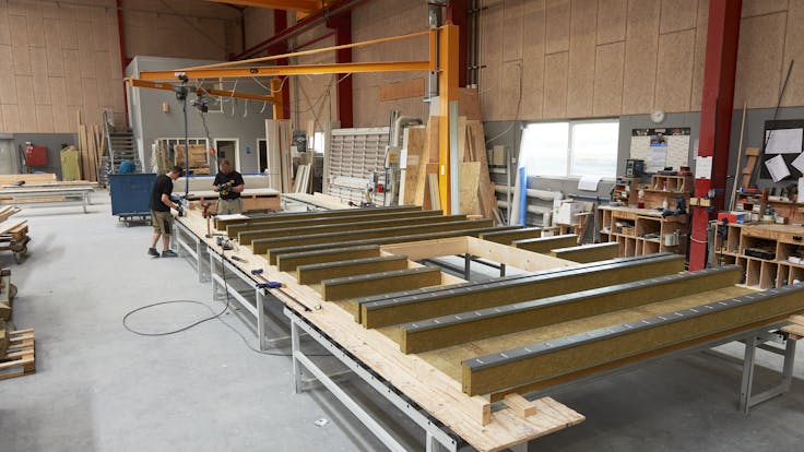 Rockzero, prefabrication, Reference case, Roust