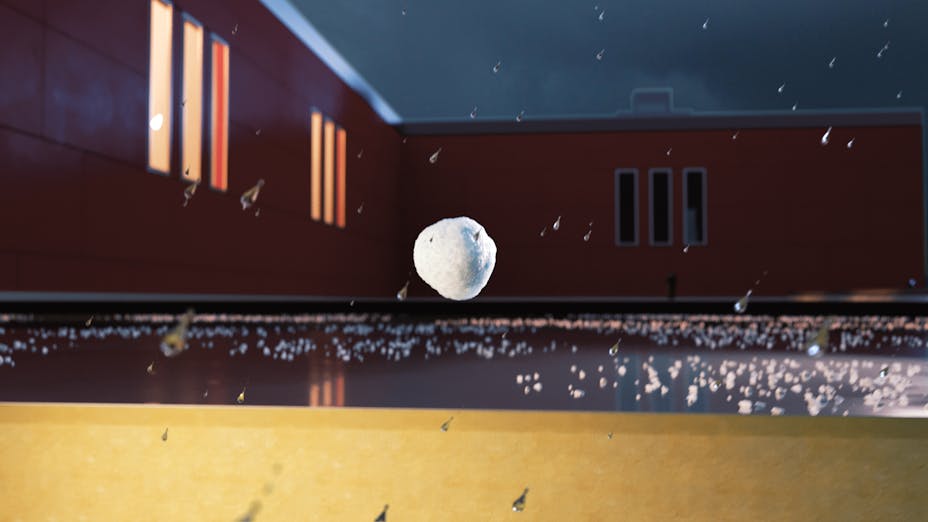 ROCKWOOL Dämmplatte Durock 040 fürs Flachdach erreicht in Untersuchung die höchste Hagelwiderstandsklasse HW 5