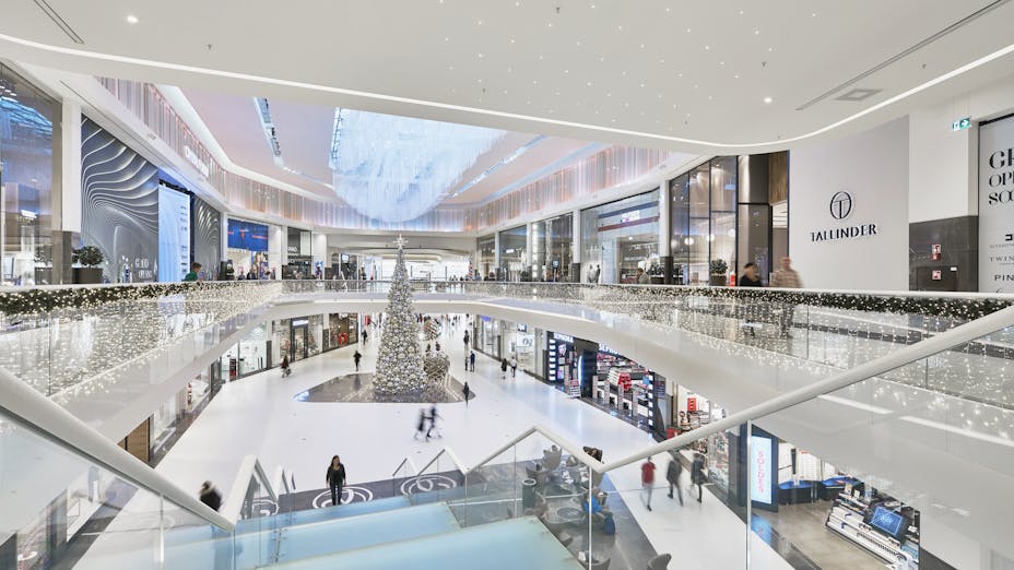 Retail space from a shopping mall