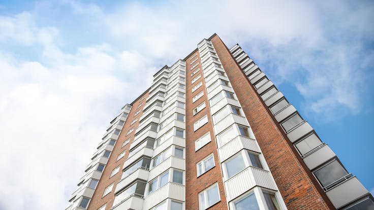 Renovation, multiunit house, skalmursskiva, Redair link, alphyddan