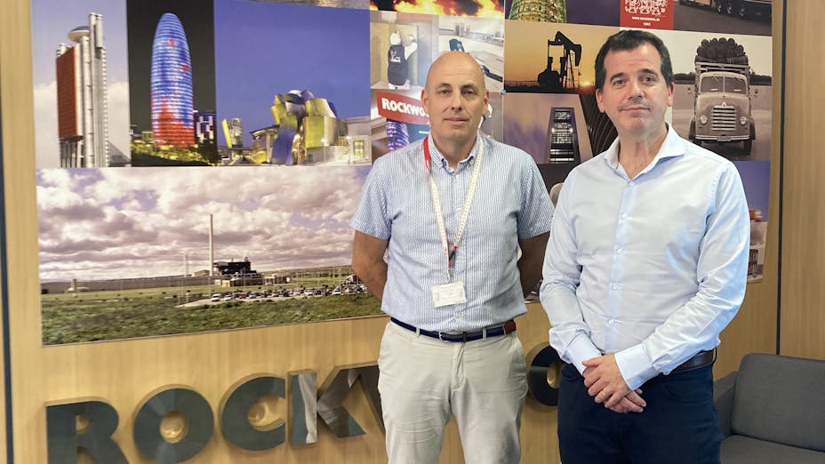 El consejero de Desarrollo Económico y Empresarial, Mikel Irujo, visita las instalaciones de ROCKWOOL Peninsular en Caparroso