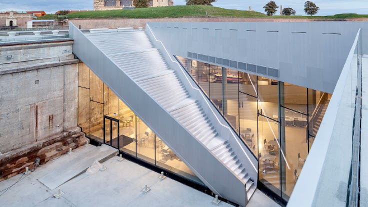 RockWorld imagery, stairs, architecture