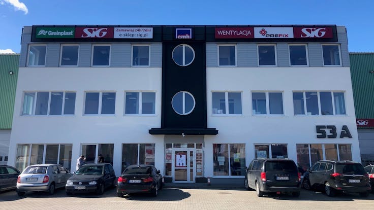 SIG, Gdynia, distributor, client, building, warehouse