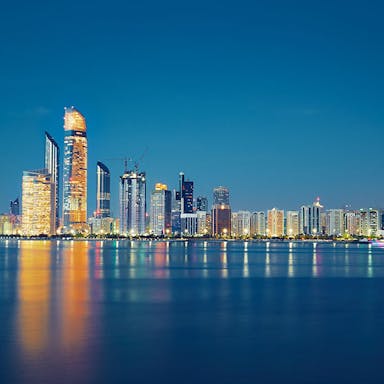 Abu Dhabi, city, urban, water