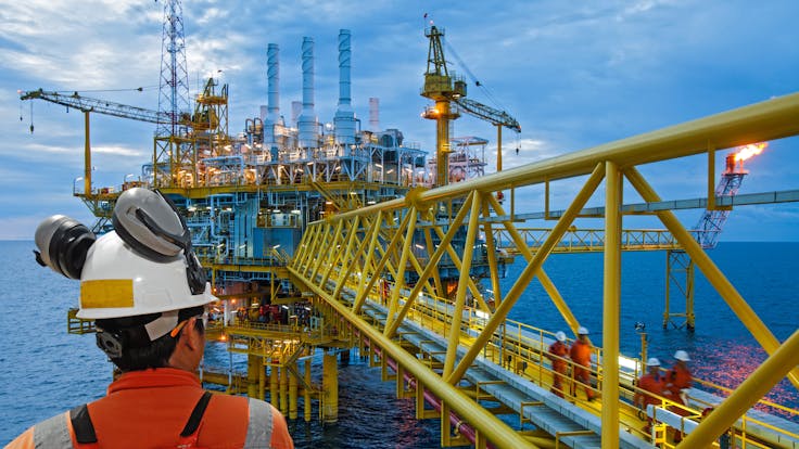 RockWorld imagery, products with life, pipes, oil rig, rti. Technical