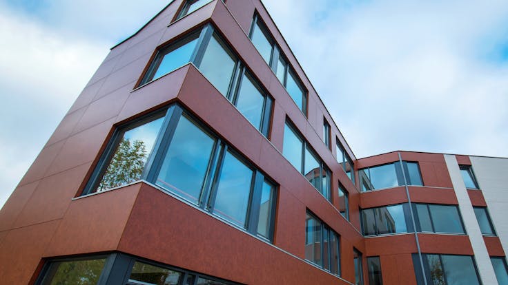 Apartment complex ‘‘t Bakenshof’ in Horst, The Netherlands