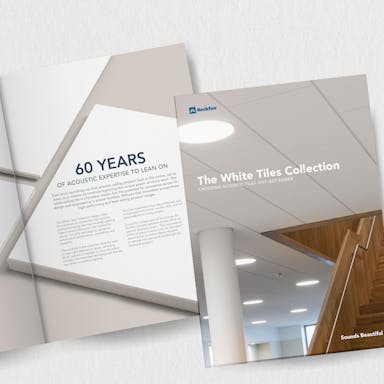 Nordic White Tiles Brochure- Mockup