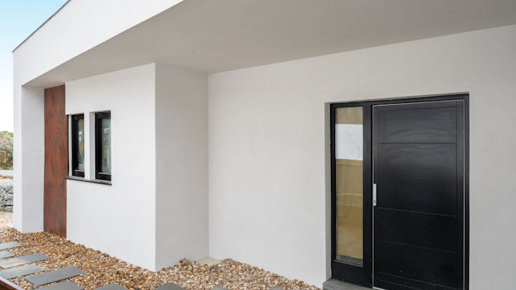 Miraflores de la Sierra, single family house, REDArt Woods, facade