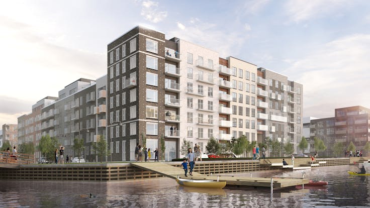 Case Study, Sluseholmen Karre