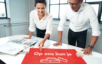 Op ons kun je bouwen