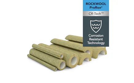 ROCKWOOL Introduces First Stone Wool Insulation with Corrosion Inhibitor for Industrial Plant Piping Systems