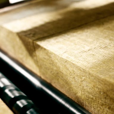 Production line, ROCKWOOL insulation