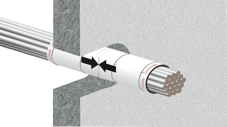 illustration, hvac, conlit bandage, step 4/5,germany