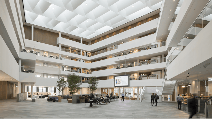 DK, Nordea, Henning Larsen Architects, School, University, Rockfon Mono Acoustic, white