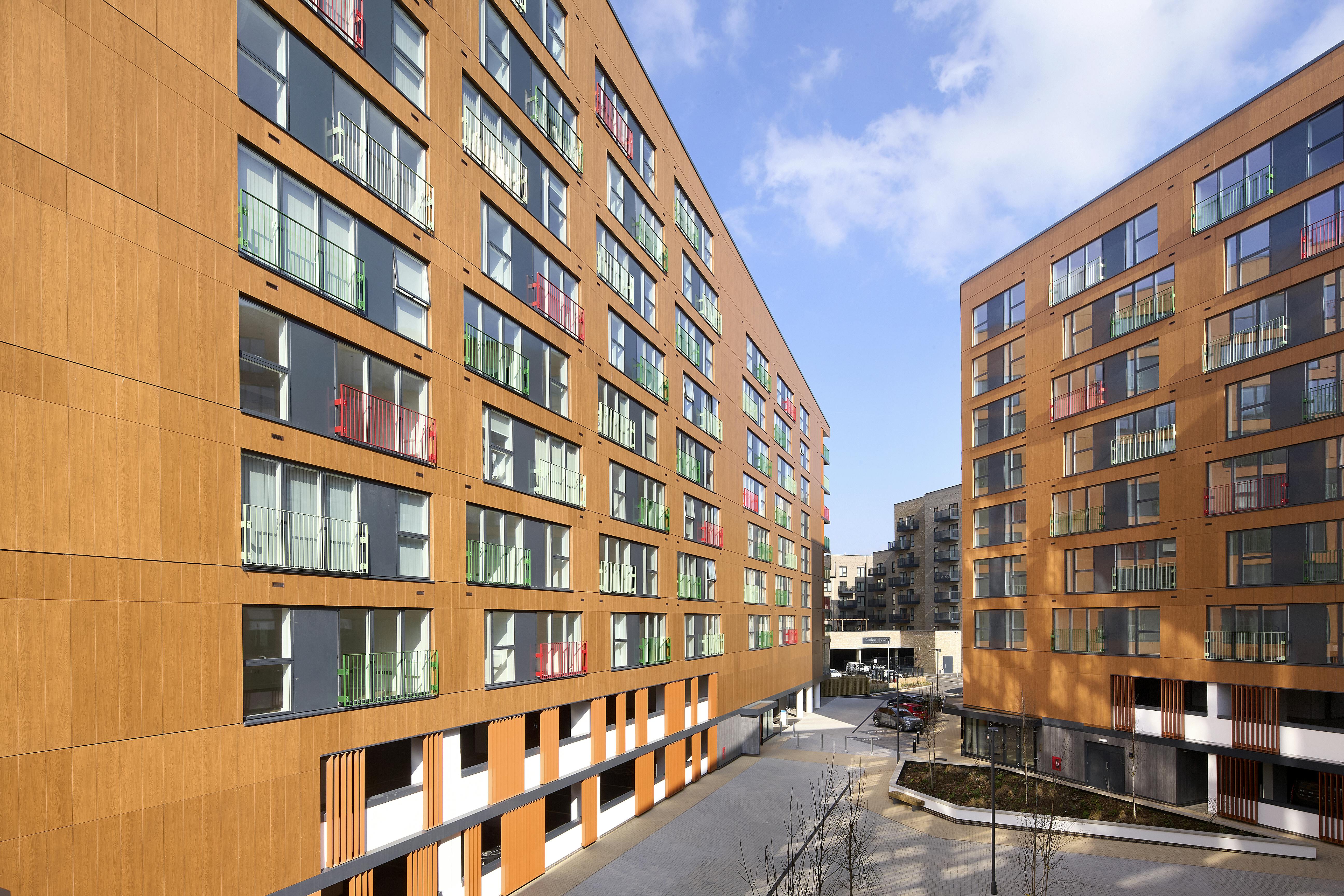 Rockpanel Case Study Grand Exchange Rockpanel Woods Alder and Slate Oak United Kingdom