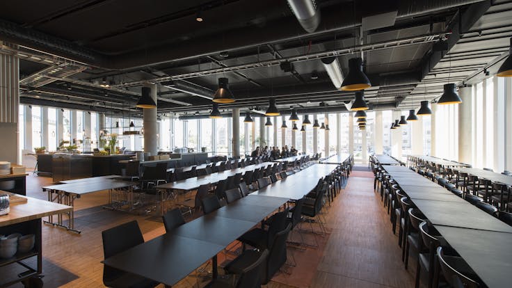 Malmö Live,kongress, konserthus och hotell,Malmö,Sweden,19000m²,Tengbom Gruppen,Schmidt HammerLarsen&Larsen K/S (DK),Interoc,Intermontage Bromölla,Skånemontage,Svend Christensen,ROCKFON Color-All,E-edge,600x600,charcoal,Chicago Metallic T24 2890