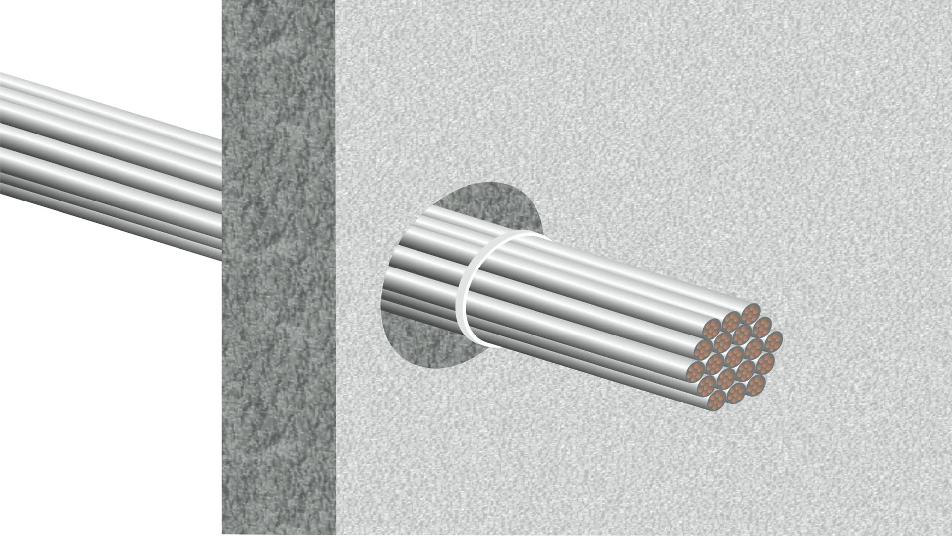 illustration, hvac, conlit bandage, step 1/5, germany
