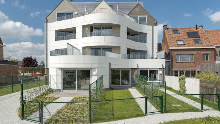 Rockpanel Colours - apartments in Ypres, Belgium