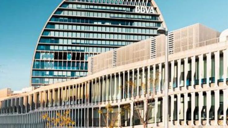 RockWorld imagery, BBVA, building